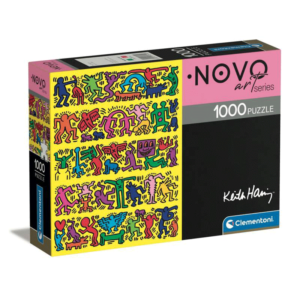 puzzle rompecabezas 1000 piezas clementoni arte cuadro pintura obra keith haring