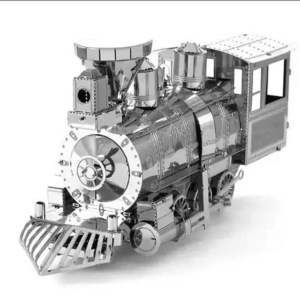 puzzle rompecabezas 3d metalico modelismo tren locomotora