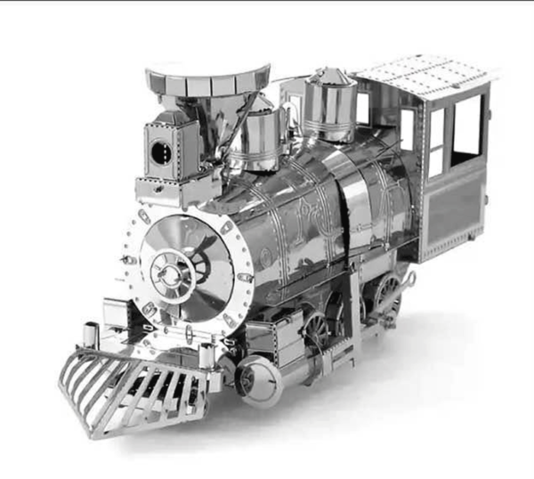 puzzle rompecabezas 3d metalico modelismo tren locomotora