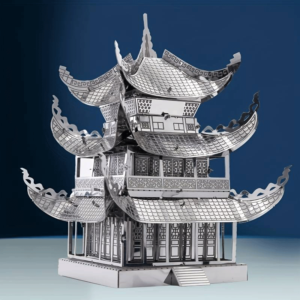 puzzle rompecabezas 3d metalico modelismo pagoda japonesa