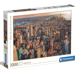 puzzle rompecabezas 1000 piezas clementoni paisaje new york nueva york manhattan estados unidos