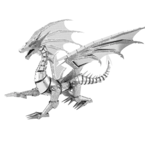 puzzle rompecabezas 3d metalico dragon