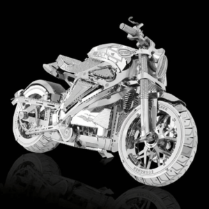 puzzle rompecabezas 3d metalico motocicleta moto vehiculo