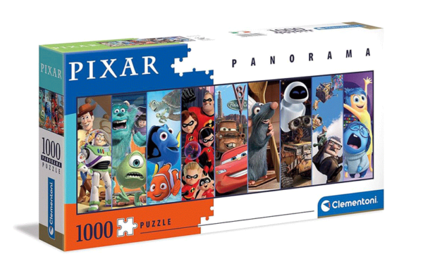 puzzle rompecabezas 1000 piezas panoramico clementoni pixar toy story monster nemo increibles cars ratatouille eva wall e intensamente up