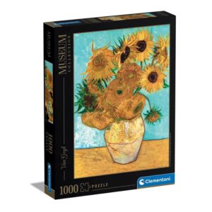 puzzle rompecabezas 1000 piezas girasoles van gogh pintura obra de arte
