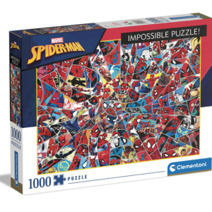 puzzle rompecabezas 1000 piezas clementoni ,marvel impossible spiderman hombre araña