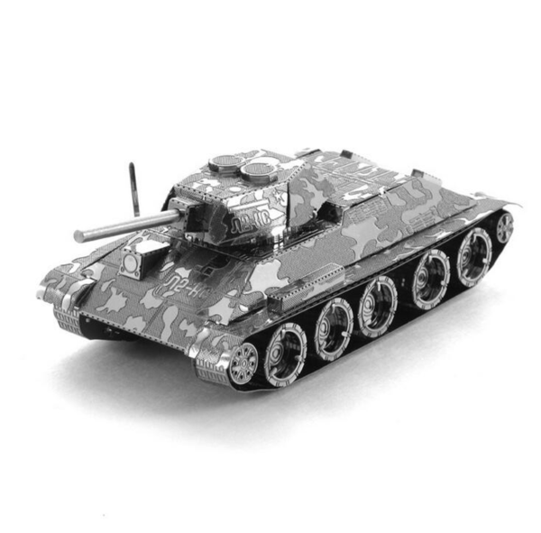 puzzle rompecabezas 3d metalico tanque t34 modelismo