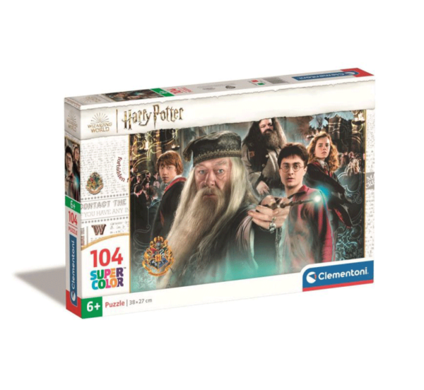 puzzle rompecabezas 104 piezas clementoni harry potter hogwarts dumbledore