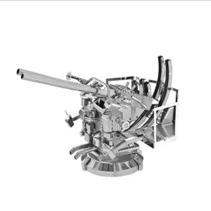 puzzle rompecabezas 3d metalico modelismo flak cannon