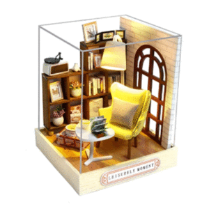 mini casita diy diorama armable de lugar de descanso para mujeres