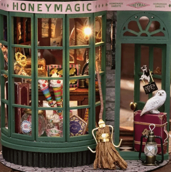 mini casita diy maqueta modelismo bricolage harry potter ollivanders diagon halley