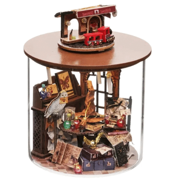 mini casita diy maqueta modelismo bricolage harry potter callejon 9 3/4 diorama