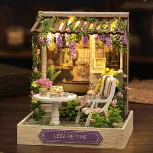 mini casita diy diorama armable hora del postre cafe restaurante