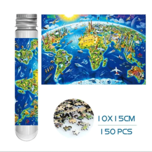 mini puzzle rompecabezas 150 piezas mapa