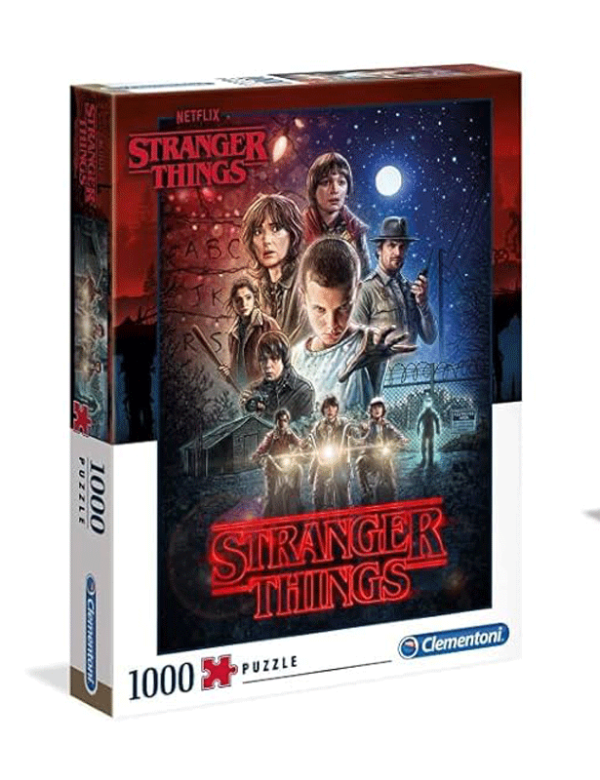 puzzle rompecabezas 1000 piezas clementoni stranger things serie netflix