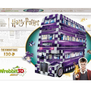 puzzle rompecabezas 130 piezas wrebbit 3d the knight bus auto bus noctambulo harry potter