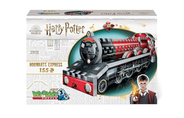 puzzle rompecabezas 155 piezas wrebbit 3d hogwarst express tren harry potter