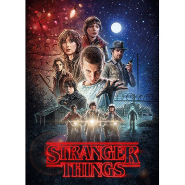 puzzle rompecabezas 1000 piezas clementoni stranger things serie netflix