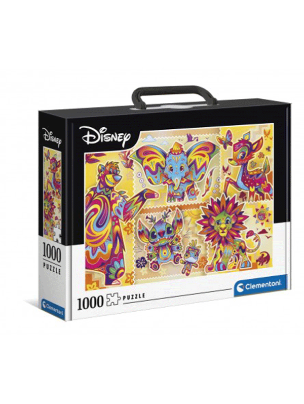 puzzle rompecabezas 1000 piezas clementoni clasicos de disney dumbo rey leon el libro de la selva stitch, bambi