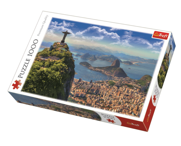 puzzle rompecabezas 1000 piezas trefl view paisaje rio de janeiro brasil