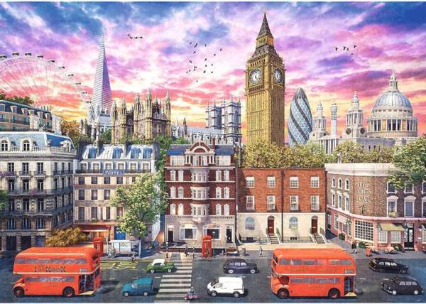 puzzle rompecabezas 4000 piezas trefl londres big ben paisaje