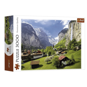 puzzle rompecabezas 3000 piezas trefl paisaje suiza Lauterbrunnen, Switzerland