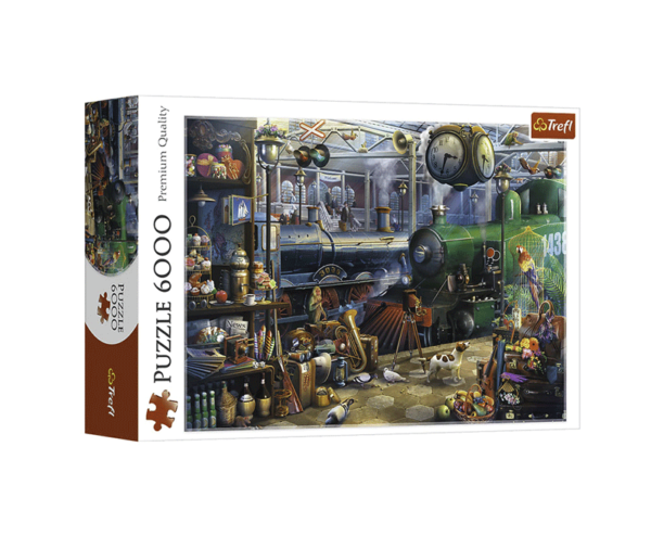 puzzle ropecabezas trefl 6000 piezas estacion de trenes