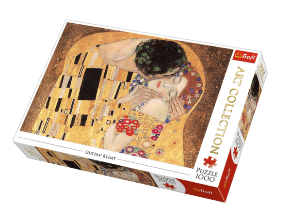 puzzle rompecabezas 1000 piezas trefl arte beso kiss gustav klimt