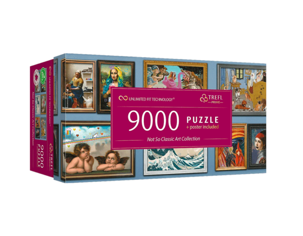 puzzle rompecabezas 9000 piezas arte van gogh venus botticelli mona lisa ola hokusai grito aro de perla