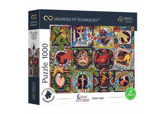 puzzle rompecabezas 1000 piezas trefl alquimia cosmica signos del zodiaco constelaciones