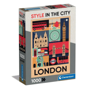 puzzle rompecabezas 1000 piezas postal estampilla paisaje londres london inglaterra reino unid