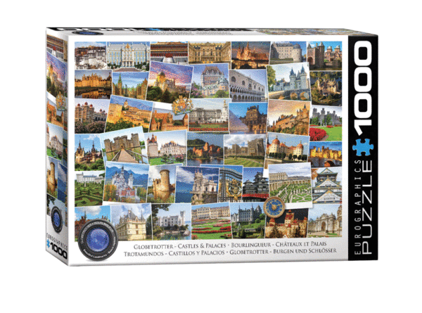 puzzle rompecabezas eurographics 1000 trotamundos castillos y palacios paisajes