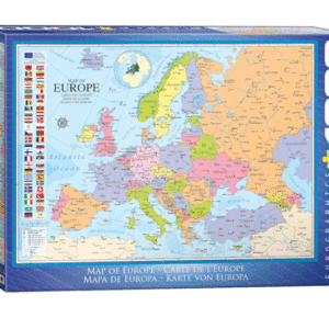 puzzle rompecabezas eurographics 1000 mapa de europa