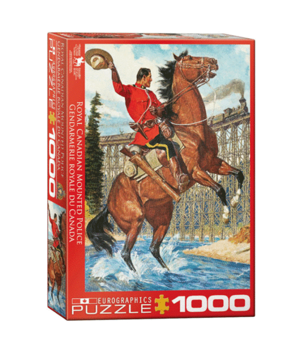 puzzle rompecabezas eurographics 1000 royal canadian polia montada de canada