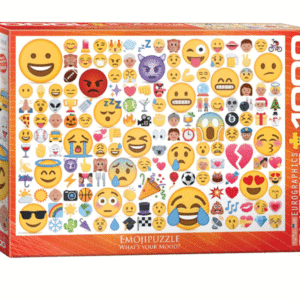 puzzle rompecabezas eurographics 1000 emoji cual es tu estado de animo caras caritas