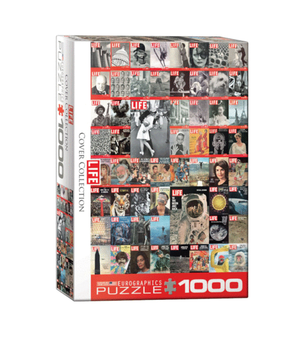 puzzle rompecabezas eurographics 1000 piezas portadas de revista life fotografia