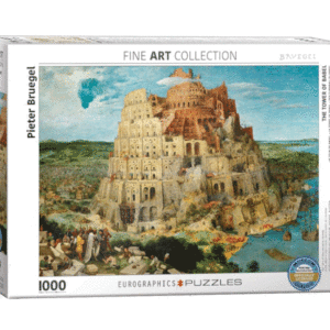 puzzle rompecabezas eurographics 1000 la torre de babel pieter brueguel obra de arte pintura