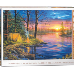 puzzle rompecabezas eurographics 1000 la bruma del atardecer