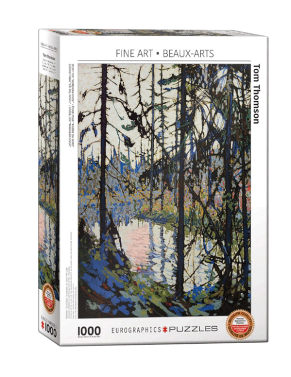 puzzle rompecabezas eurographics 1000 Northern River, Tom Thomson obra de arte pintura