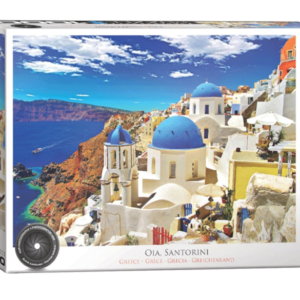 puzzle rompecabezas eurographics 1000 santorini grecia paisaje