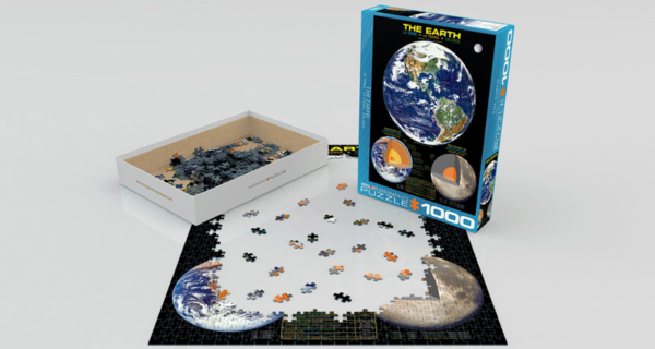 puzzle rompecabezas eurographics 1000 la tierra earth planeta