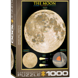 puzzle rompecabezas eurographics 1000 la luna moon planeta