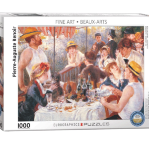 puzzle rompecabezas eurographics 1000 almuerzo en los remeros renoir obra de arte pintura