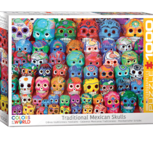 puzzle rompecabezas eurographics 1000 coleccion de calaveras mexicanas