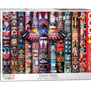 puzzle rompecabezas eurographics 1000 piezas totems coleccion color