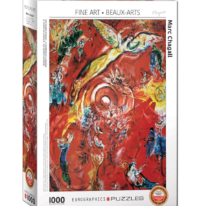 puzzle rompecabezas eurographics 1000 piezas triunfo de la musica marc chagall pintura obra de arte