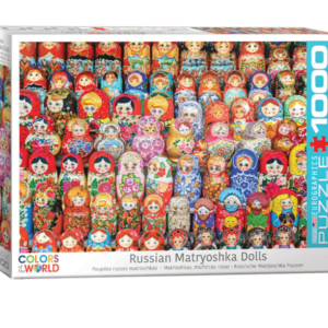 puzzle rompecabezas eurographics 1000 piezas muñecas rusas matryoshka color coleccion