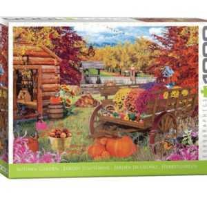 puzzle rompecabezas eurographics 1000 piezas jardin de otoño plantas cultivos campo