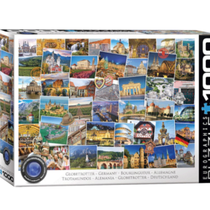 puzzle rompecabezas eurographics 1000 trotamundos alemania paisajes