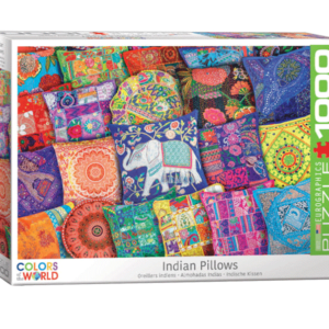 puzzle rompecabezas eurographics 1000 piezas almohadas indias color coleccion